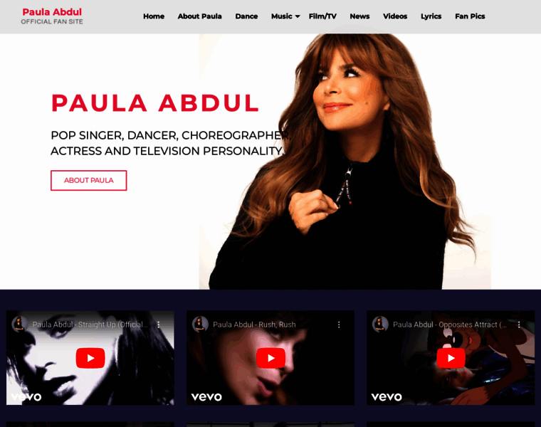 Paula-abdul.com thumbnail