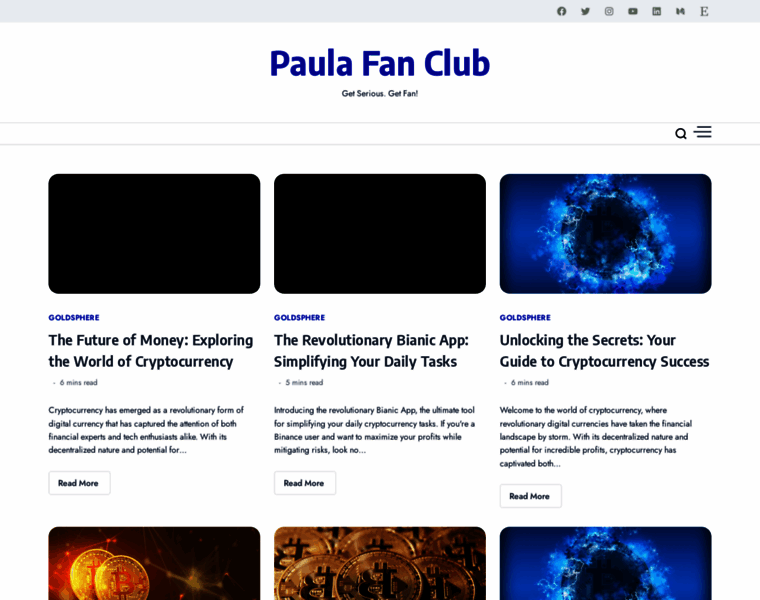 Paulafanclub.com thumbnail