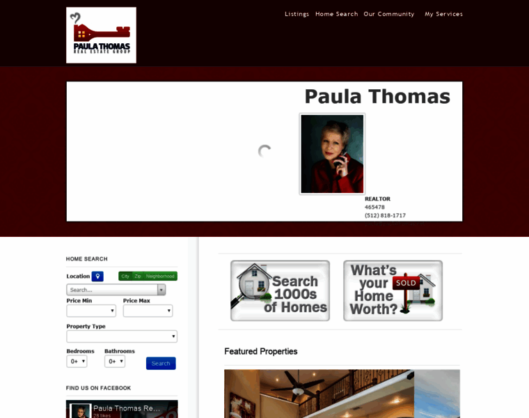 Paulathomas.net thumbnail