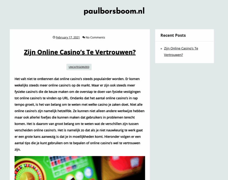 Paulborsboom.nl thumbnail