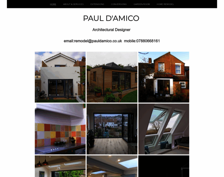 Pauldamico.co.uk thumbnail