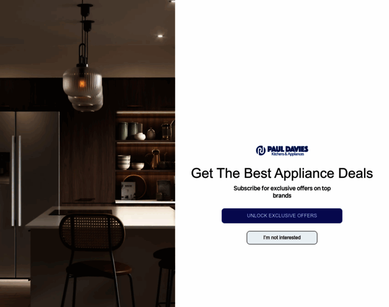 Pauldavieskitchensandappliances.co.uk thumbnail
