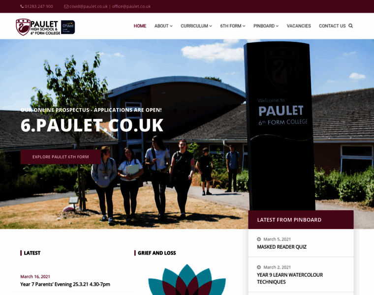 Paulet.co.uk thumbnail