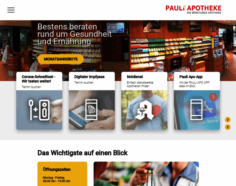Pauli-apotheke.de thumbnail