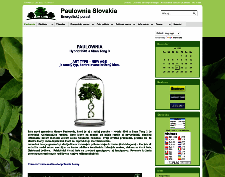 Paulownia-slovakia.eu thumbnail