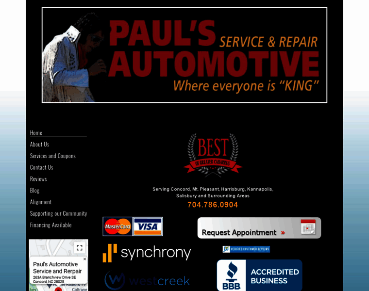 Pauls-auto-repair.com thumbnail