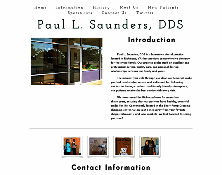 Paulsaundersdds.com thumbnail