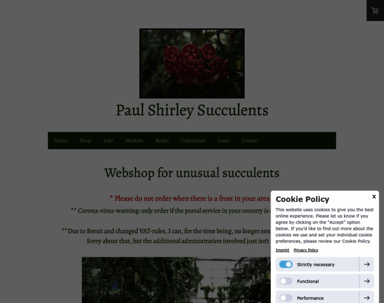 Paulshirleysucculents.nl thumbnail