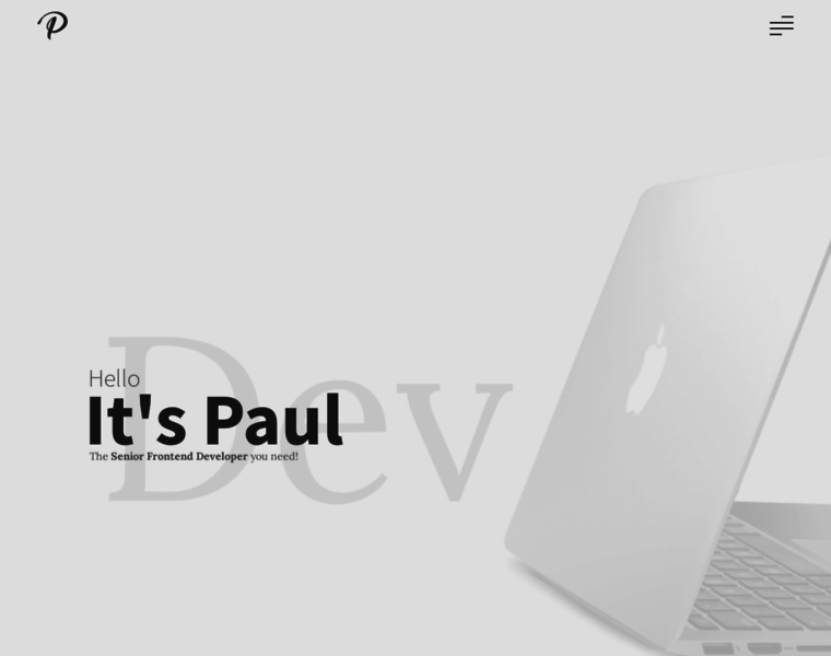 Paulthedeveloper.com thumbnail