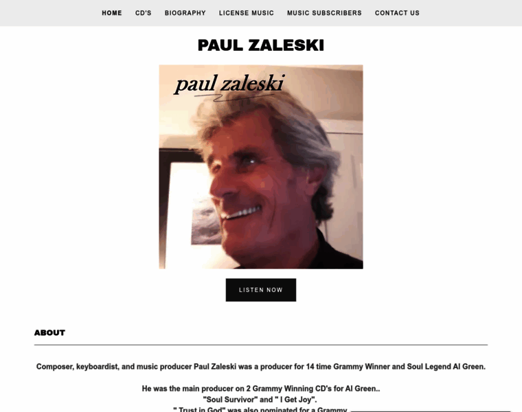 Paulzaleski.com thumbnail