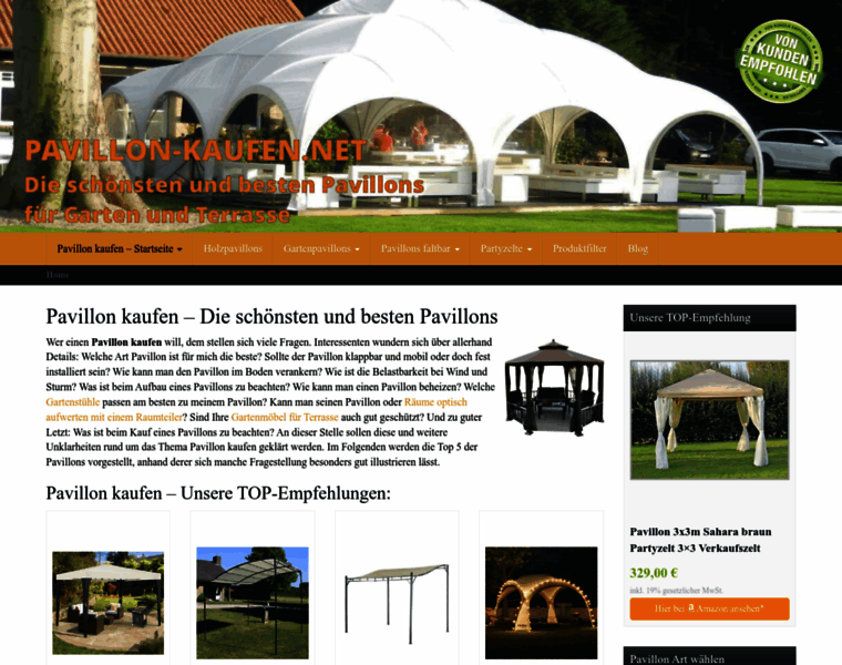 Pavillon-kaufen.net thumbnail