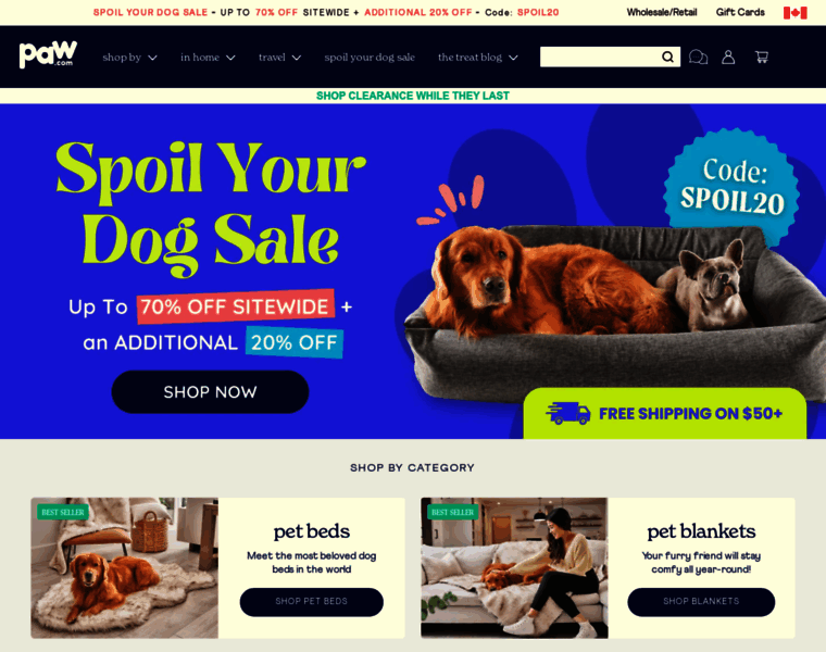 Pawcanada.myshopify.com thumbnail