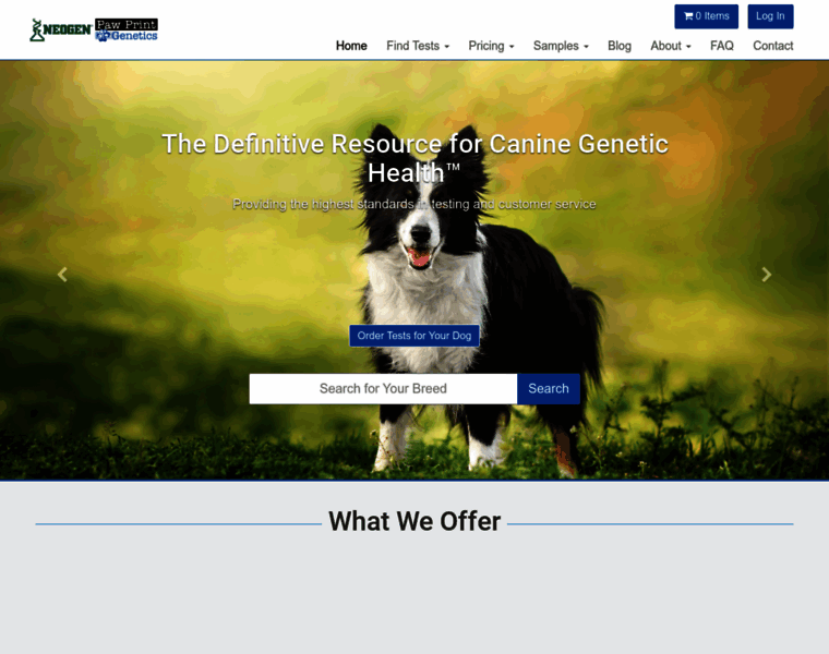 Pawprintgenetics.com thumbnail