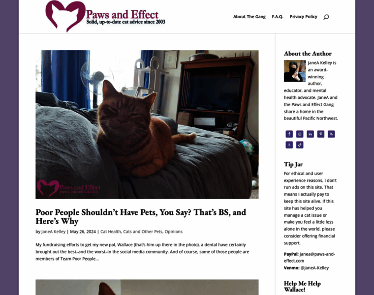 Paws-and-effect.com thumbnail