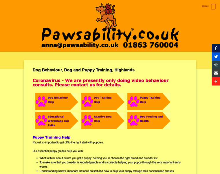 Pawsability.co.uk thumbnail