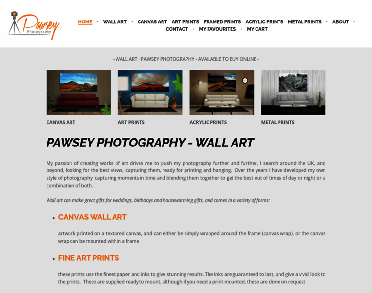 Pawseyphotography.com thumbnail