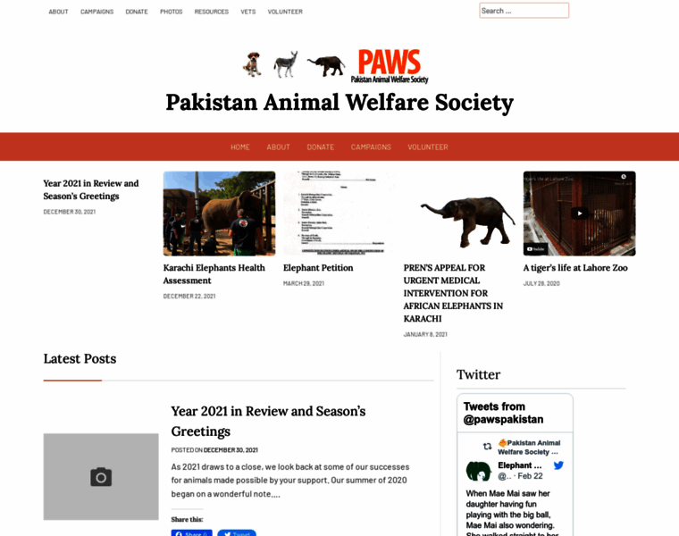 Pawspakistan.org thumbnail