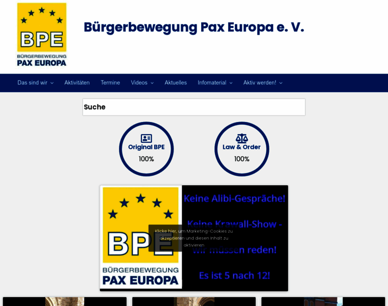 Paxeuropa.de thumbnail