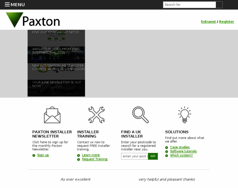 Paxton.info thumbnail