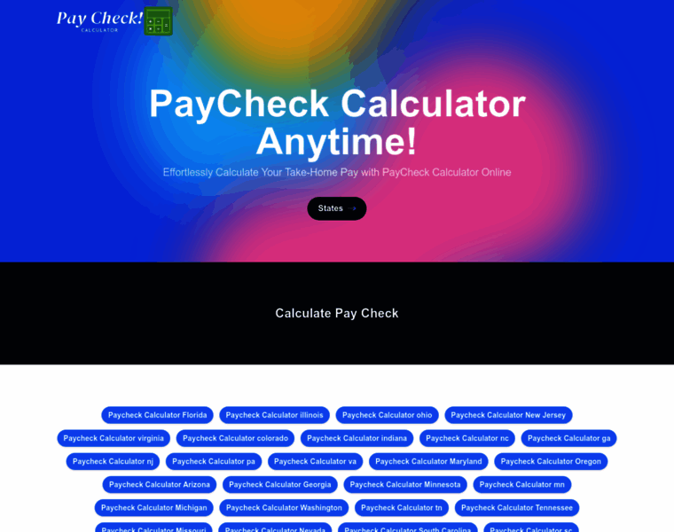 Paycheck-calculator.net thumbnail