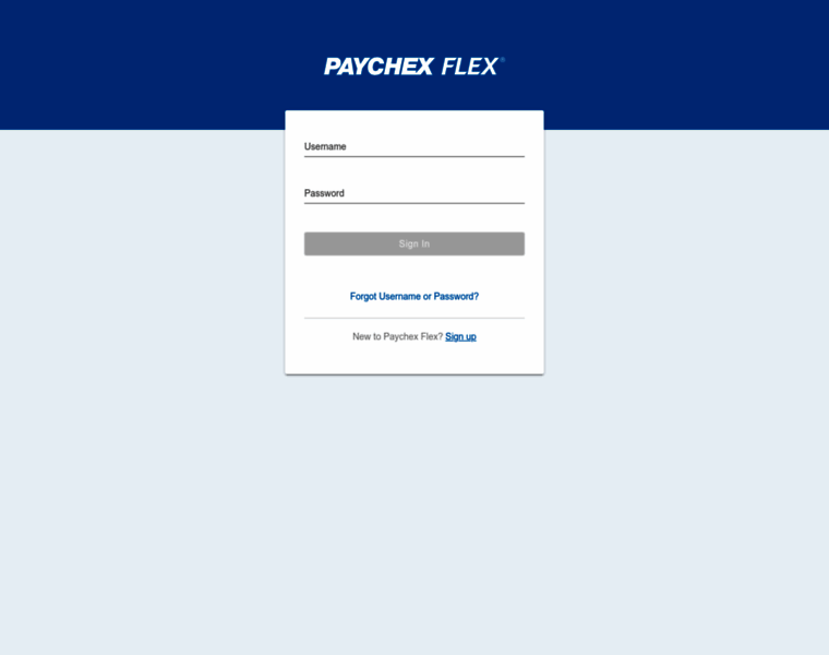 Paychexflex.com thumbnail