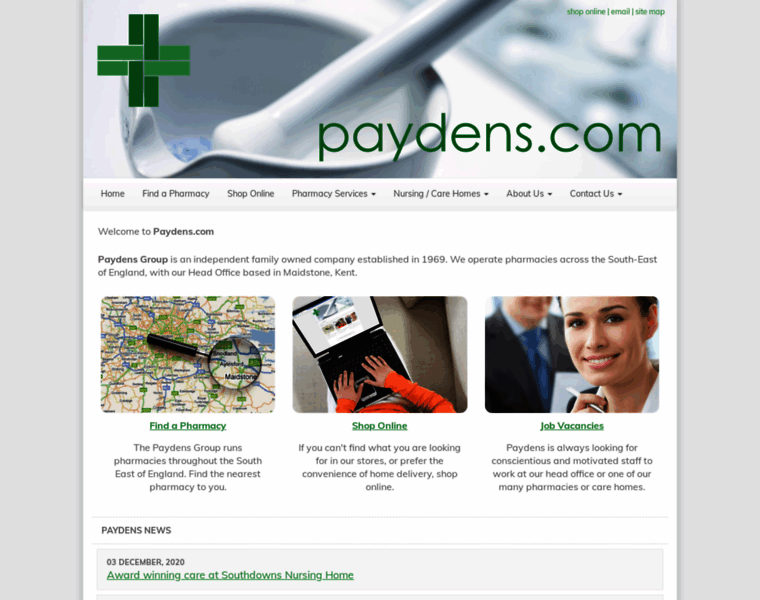 Paydens.com thumbnail