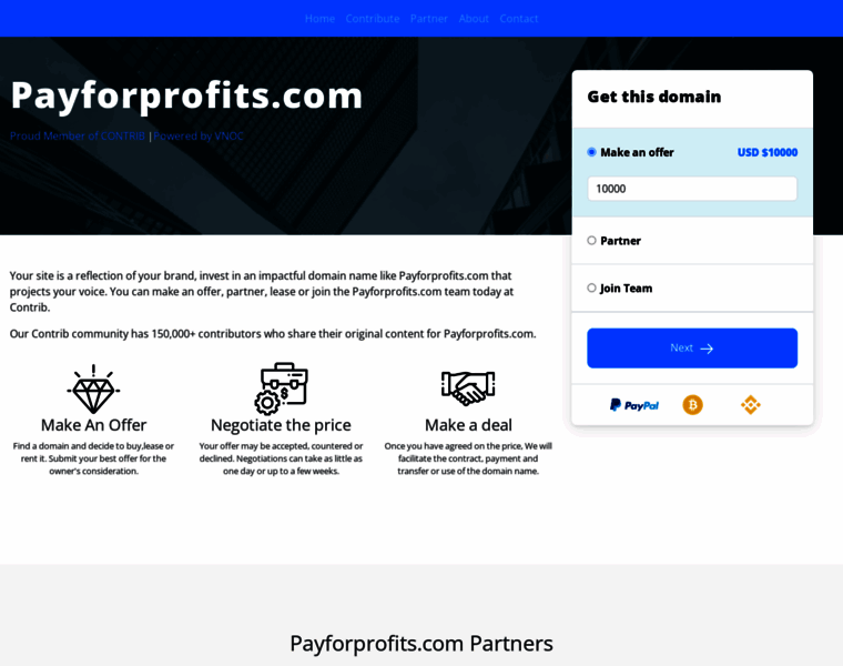 Payforprofits.com thumbnail