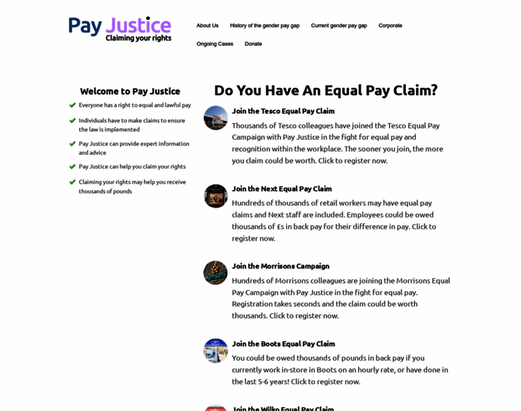Payjustice.co.uk thumbnail
