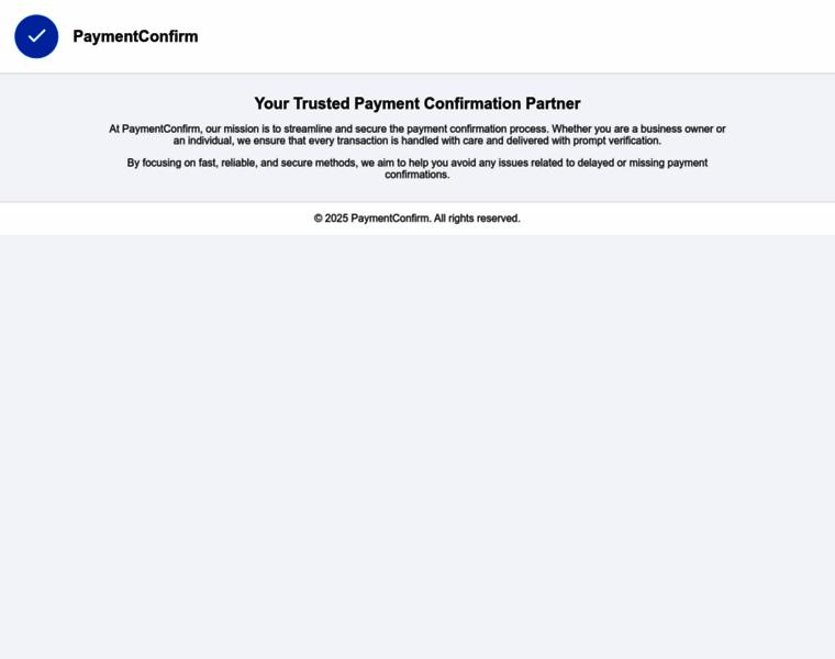 Paymentconfirm.net thumbnail