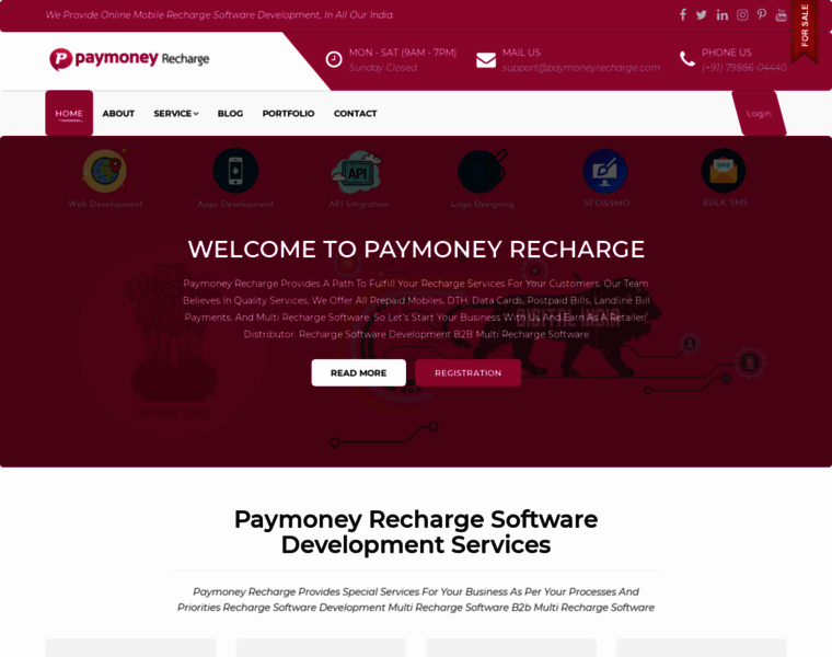 Paymoneyrecharge.com thumbnail