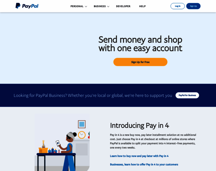 Paypal-business.com thumbnail