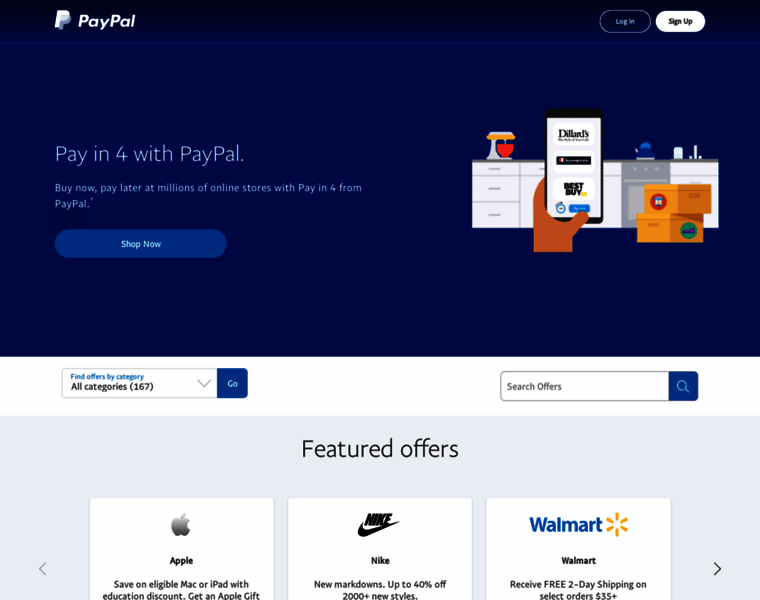 Paypal-shopping.com thumbnail