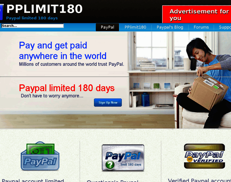 Paypallimit.com thumbnail