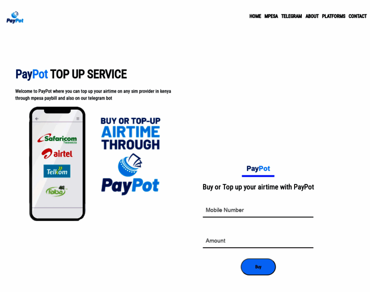 Paypot.co.ke thumbnail