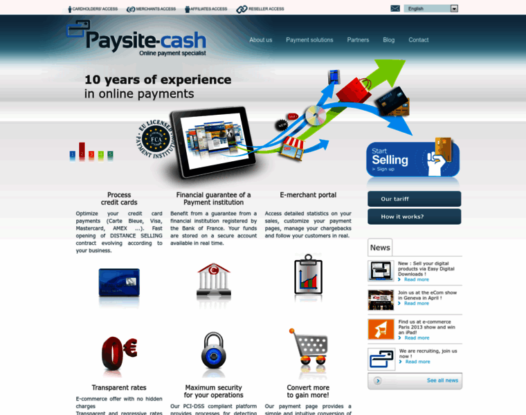 Paysite-cash.com thumbnail