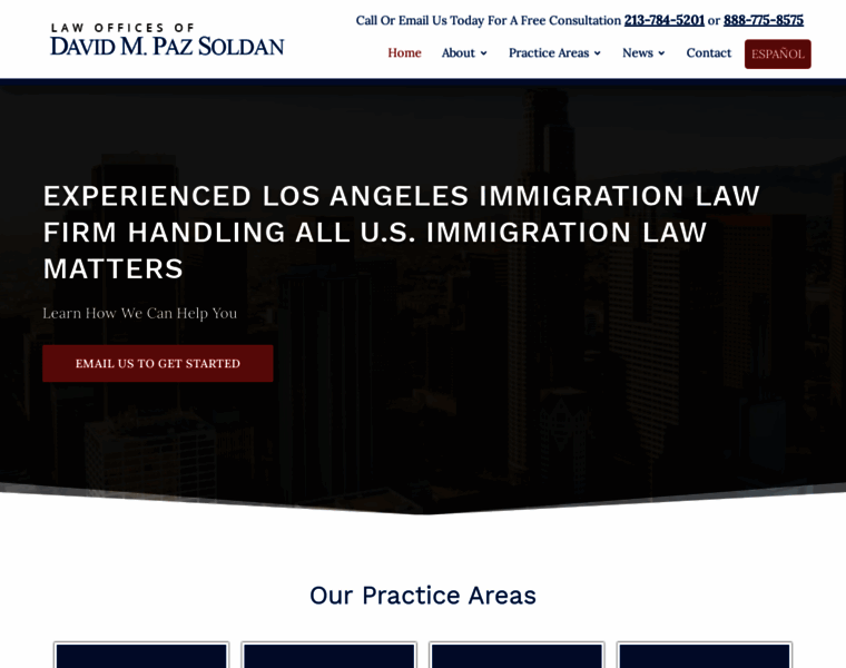 Paz4immigrationlaw.com thumbnail