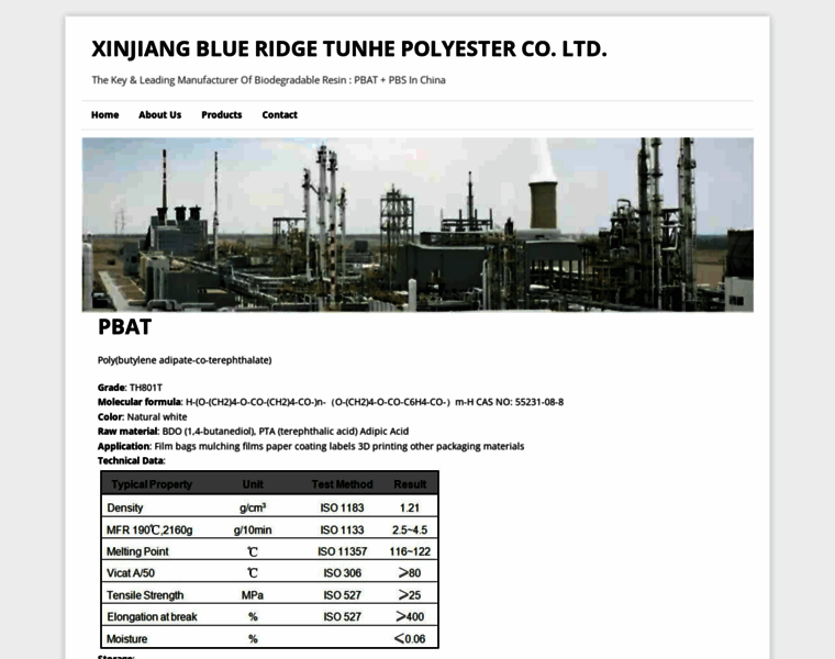 Pbat-resin.com thumbnail