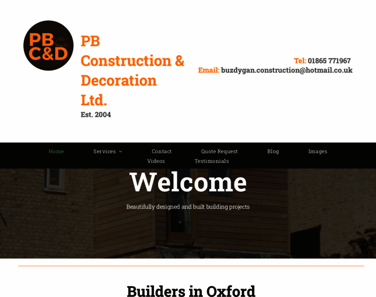 Pbconstructionoxford.co.uk thumbnail Pbconstructionoxford.co.uk thumbnail