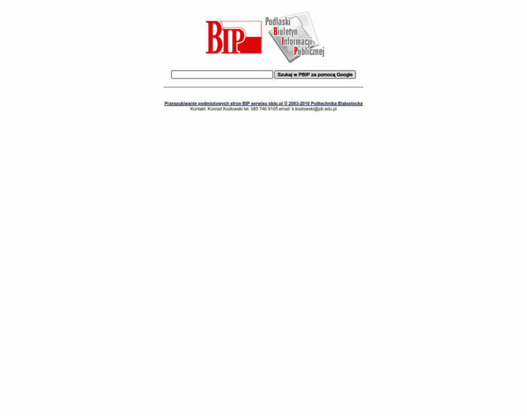 Pbip.pl thumbnail Pbip.pl thumbnail