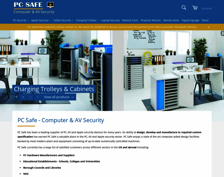 Pc-safe.co.uk thumbnail