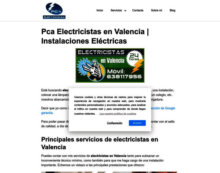 Pcaelectricistasvalencia.es thumbnail