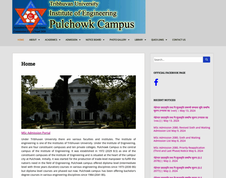 Pcampus.edu.np thumbnail