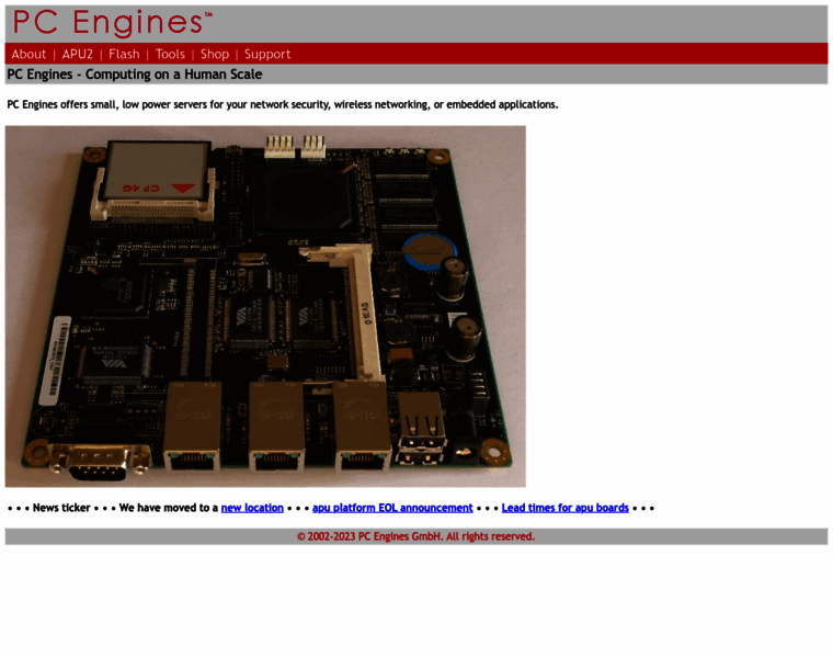 Pcengines.ch thumbnail