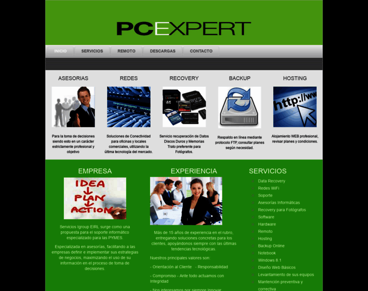 Pcexpert.cl thumbnail