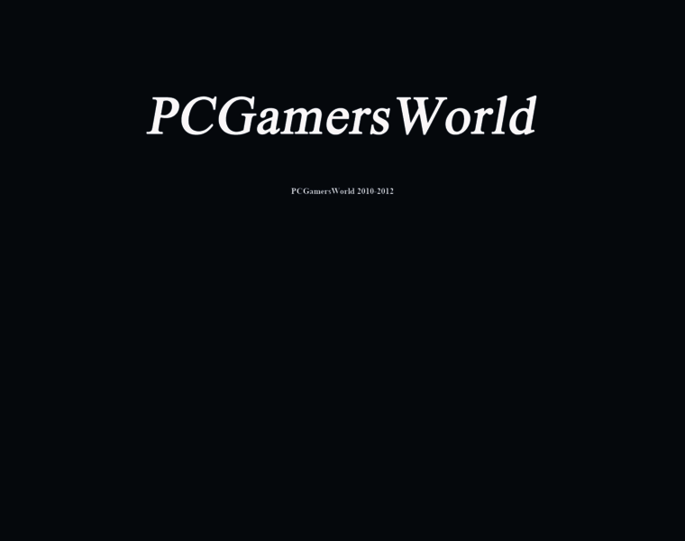 Pcgamersworld.com thumbnail