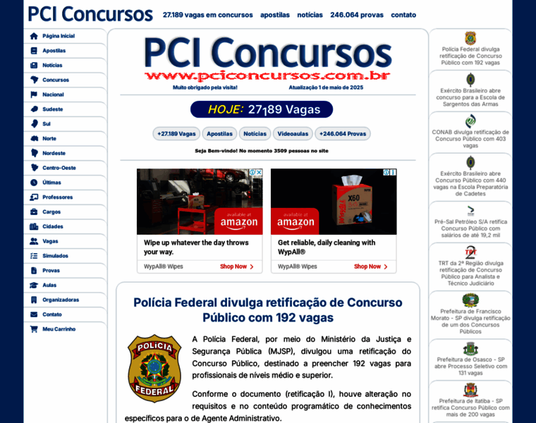 Pciconcursos.com.br thumbnail Pciconcursos.com.br thumbnail