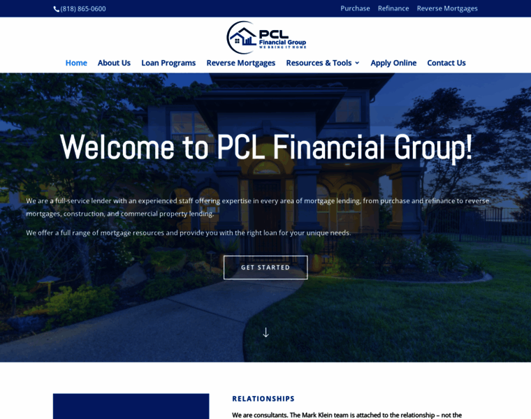 Pclfinancialgroup.com thumbnail