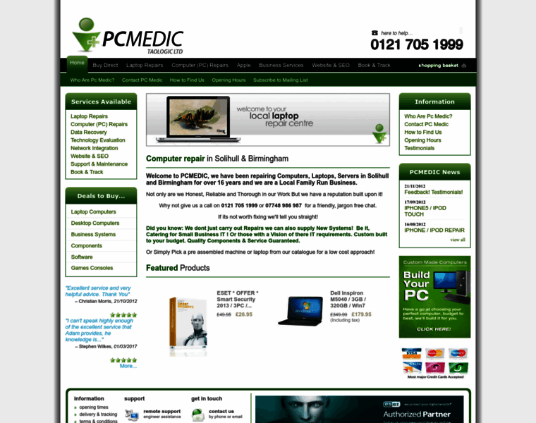 Pcmedic.co.uk thumbnail