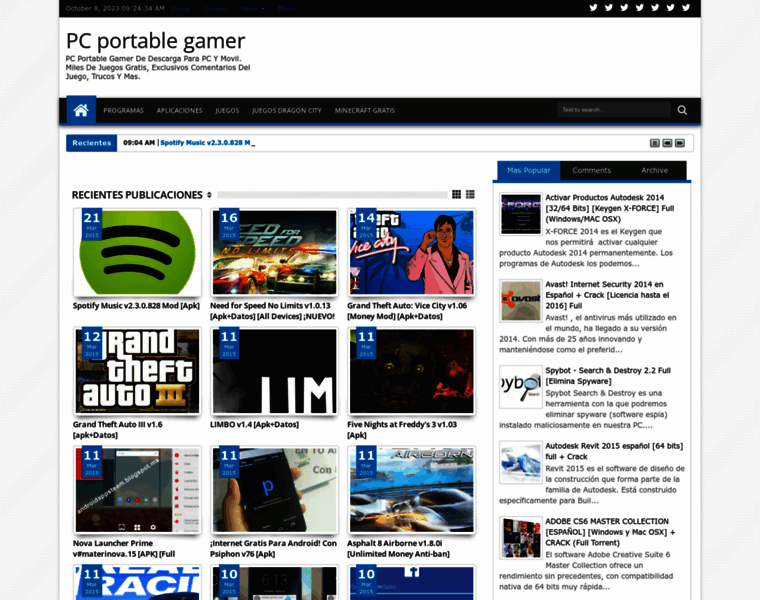 Pcportablegamer.blogspot.com thumbnail