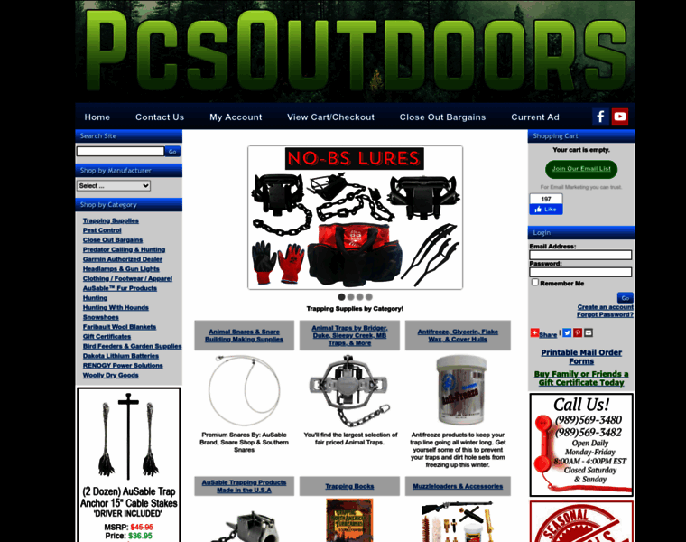 Pcsoutdoors.com thumbnail